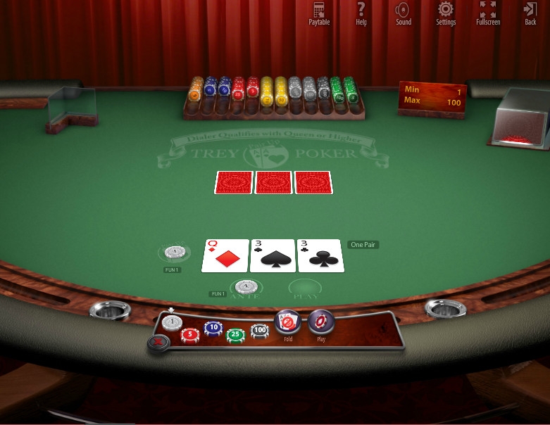 как выиграть в трехкарточный покер
