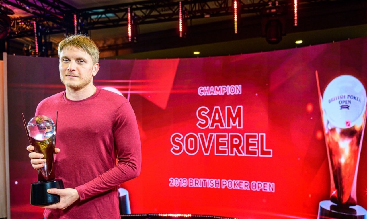 Сэм Соверел признан лучшим игроком British Poker Open 2019