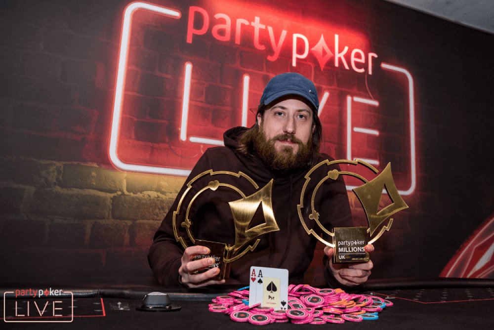 Стив О’Двайер - победитель турнира хайроллеров PartyPoker Live Millions UK